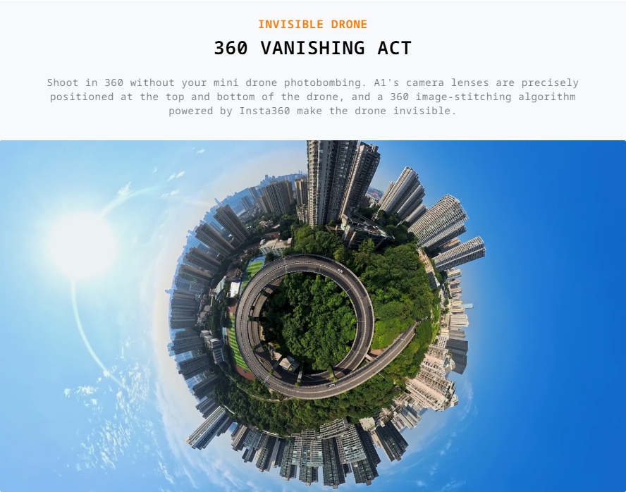 Insta360 Antigravity A1