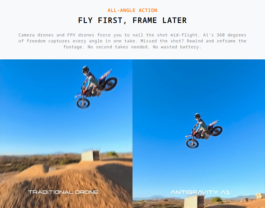 Insta360 Antigravity A1