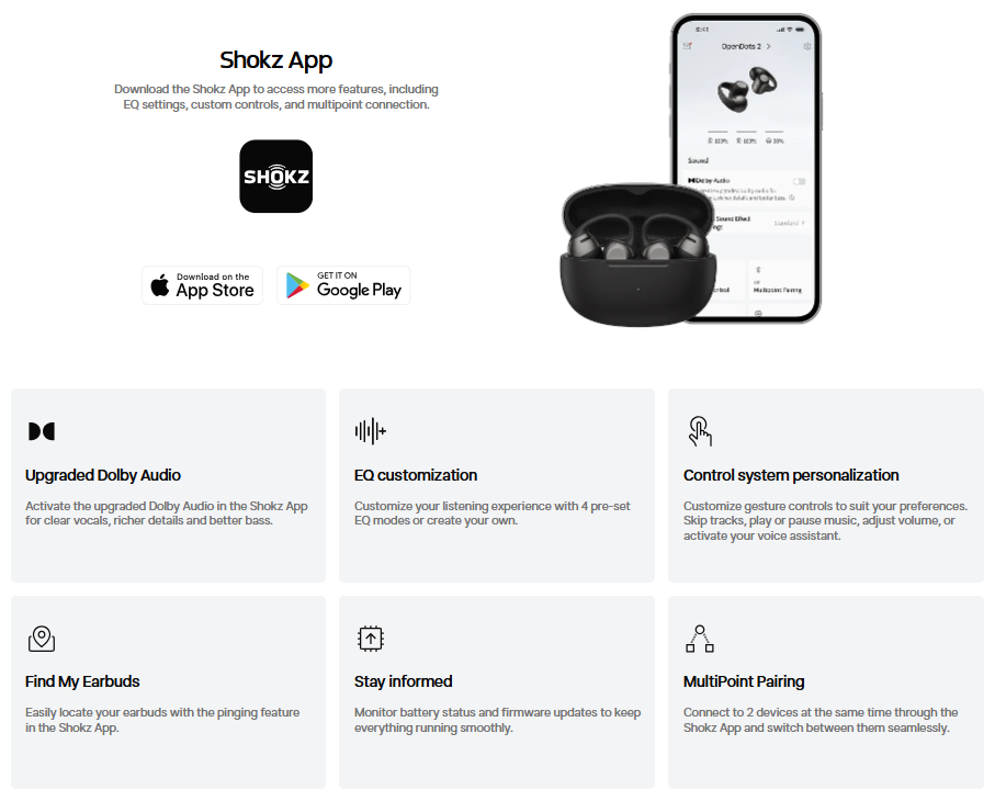 Shokz OpenDots 2