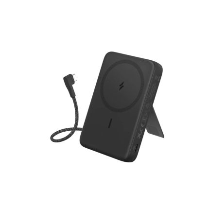 Anker A1685 Zolo 30W Magnetic Power Bank with Built-in USB-C Cable (10K mAh)