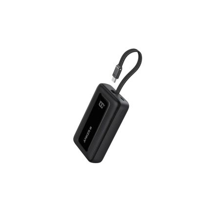 Anker A1688 Zolo 30W Power Bank with Built-in USB C Cable (10K mAh)