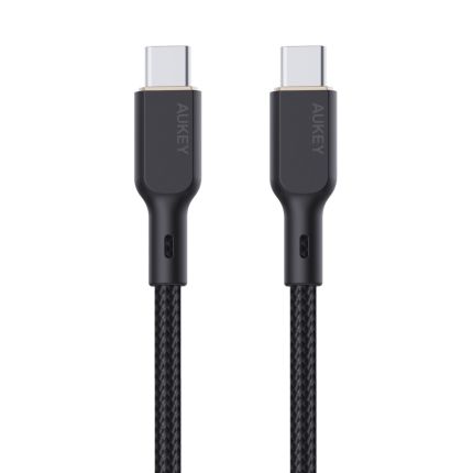 Aukey CB-KCC101 Circlet Blink Aramid Fiber USB C to C Cable -1m