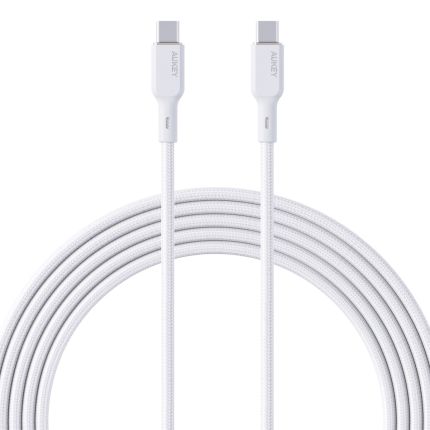Aukey CB-KCC102 Circlet Blink Aramid Fiber USB C to C Cable -1.8m