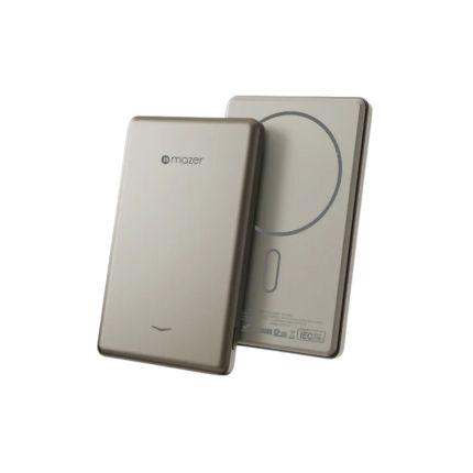 Mazer MagAir19 PD20W 5000mAh Ultra Slim Magnetic Wireless Power Bank