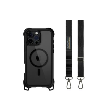 MAGEASY Odyssey M + Strap Rugged Utility Protective Case with Lanyard for iPhone 16 Series