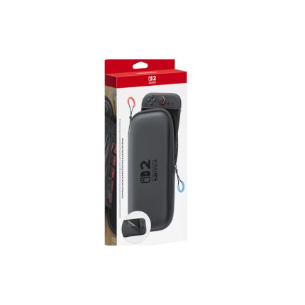 Nintendo Switch 2 Carrying Case w/ Screen Protector - Black