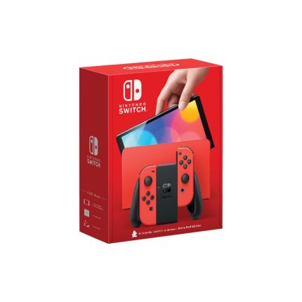 Nintendo Switch OLED Mario Red