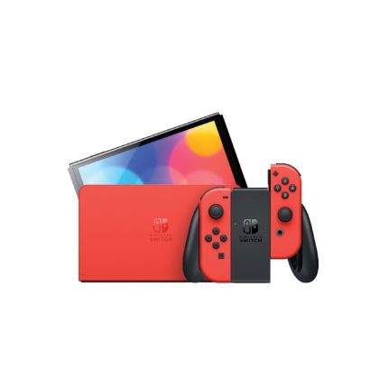 Nintendo Switch OLED Mario Red Promo