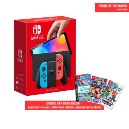 Nintendo Switch OLED Neon Promo