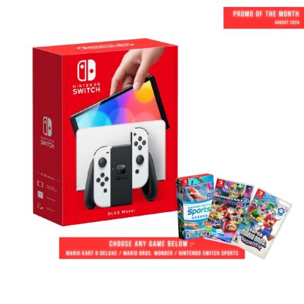 Nintendo Switch OLED White Promo