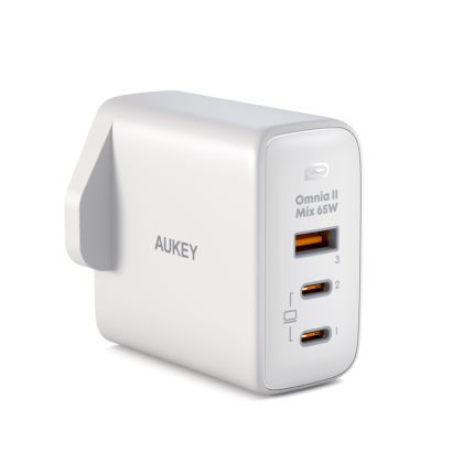 Aukey PA-B6T Omnia ll 65W 2 USB C Wall Charger