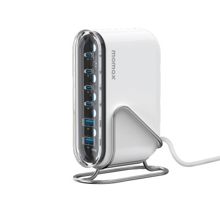 Momax 1-Charge Flow+ 6-Port 120W GaN Desktop Charger UM55
