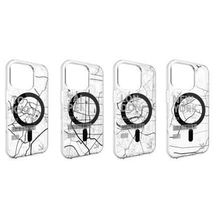Mageasy Urban M 3D Patterned Shockproof iPhone 16 Series Case