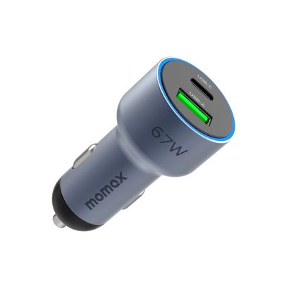 Momax MoVe 67W dual-port car charger