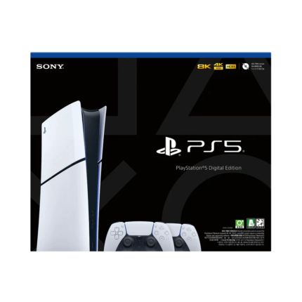 PlayStation 5 Digital Slim Edition - 2 DualSense Controller