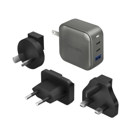 Energea TravelWorld Adapter Gan 66 Charger