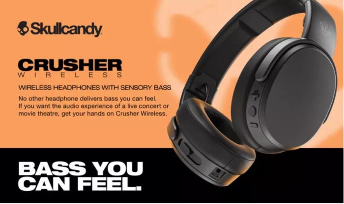 Skullcandy Crusher Wireless Black
