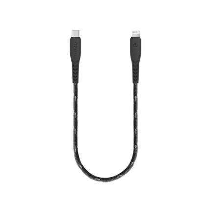 Energea NyloFlex Lightning to USB-C Cable 30CM