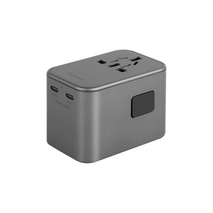 Energea TravelWorld Adapter GaN65 PD65W Charger