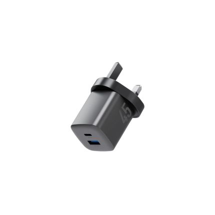 Energea AmpCharge Mini 45 GaN45 45W UK Wall Charger