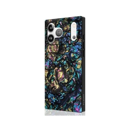 FLAUNT SQUARE Abalone Shell iPhone Case
