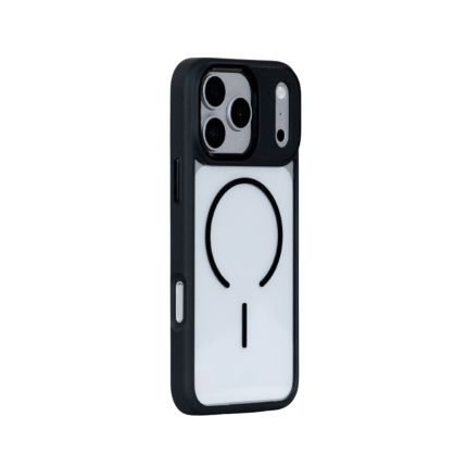 imade Slim Clear & Black Magnetic Case for iPhone 18 Pro series