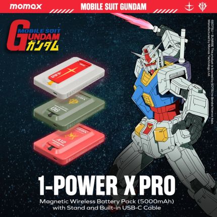 Momax 1-Power X Pro (5K20W) Wireless Powerbank Gundam Collection