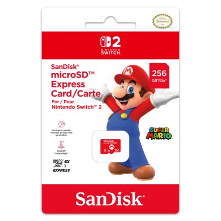 Sandisk MicroSDTM Express Card for NS2 - 256GB