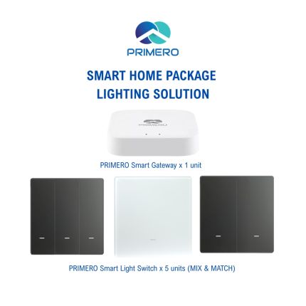 PRIMERO Smart Home Package - Lighting Solution