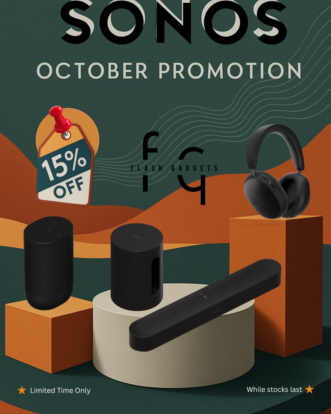 Sonos October Promo